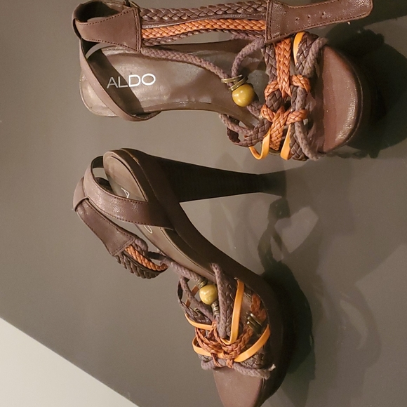 Aldo strappy heels - Picture 2 of 3